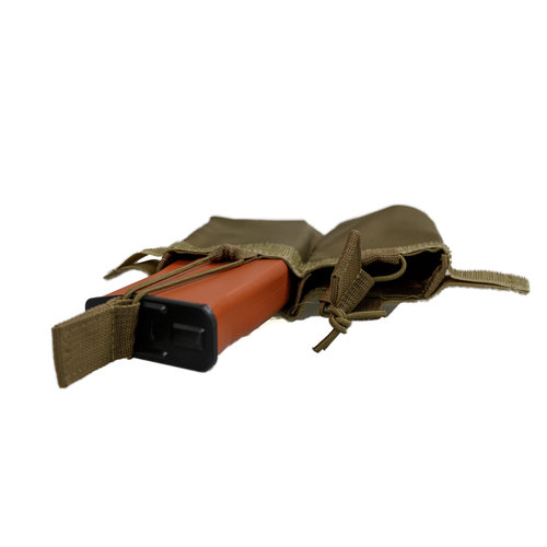 STALKER Double M4/AK47 Magazine Pouch (Velcro)