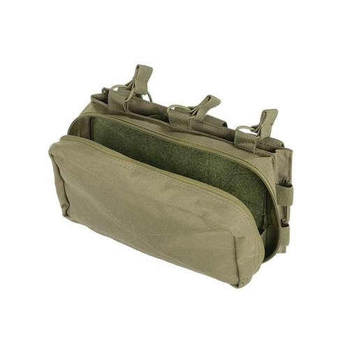 8fields Tactical Molle Triple Rifle MAG/GP Pouch - OD