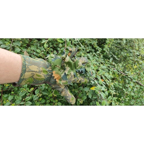 STALKER 3D Leaf Suit Gloves Green