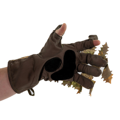 STALKER 3D Leaf Suit Gloves Brown