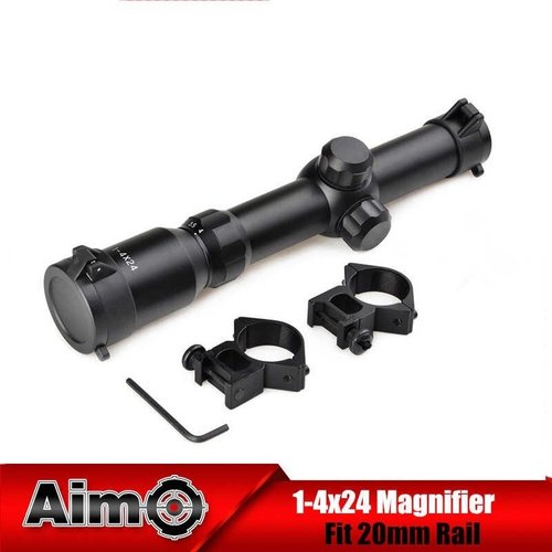 Aim-O  1-4x24 Tactical Scope Black