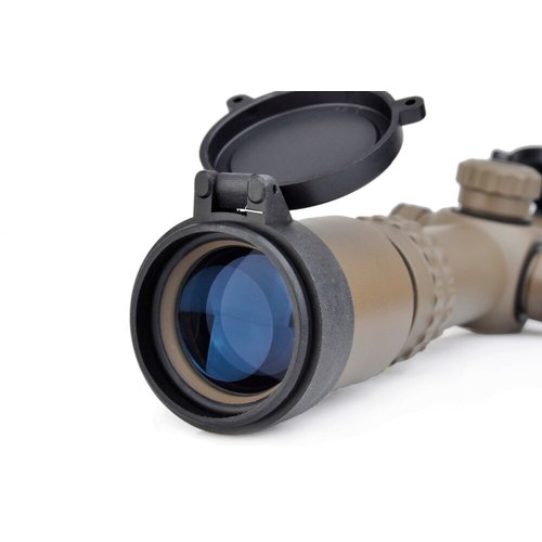 Aim-O  1-4x24SE Tactical Scope Dark Earth (red green reticle)