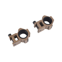 Top-Side Rail 25.4-30mm Split Ring Mount DE