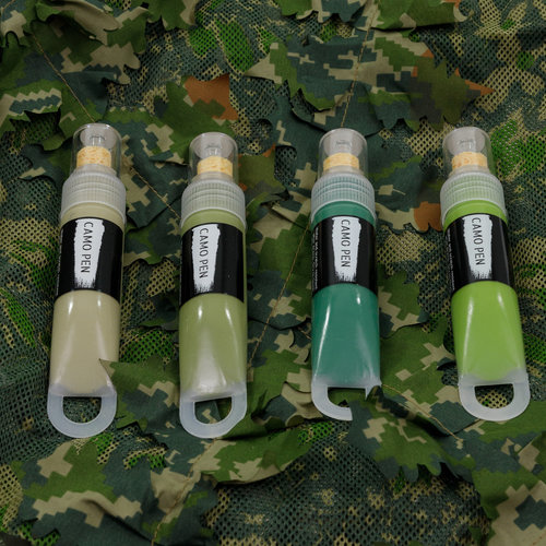 Camo-Pen 4 Pack Green Colors