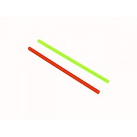 2mm Red & Green Fiber Optic Rod (50mm)