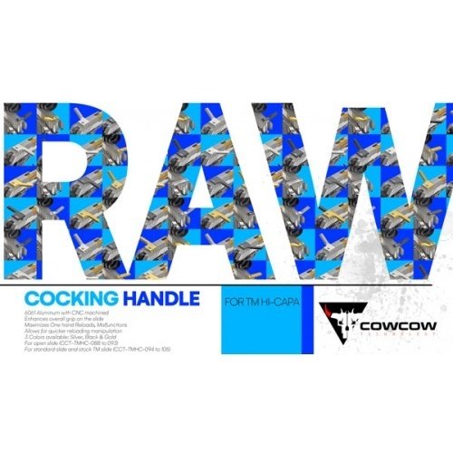 Cow Cow Technology RAW Cocking Handle Open B - Black