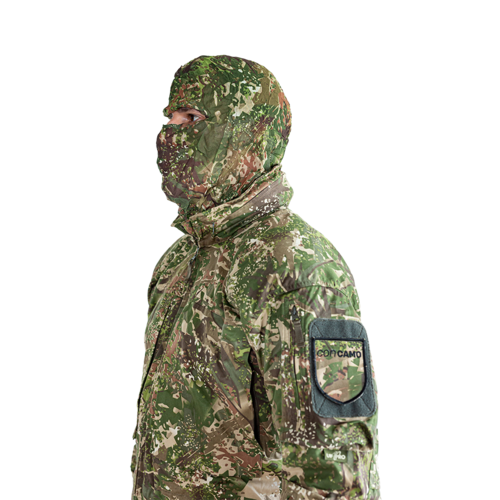 GHOSTHOOD ConCamo Green ULTRA-LIGHT BASIC GHOST-MASK