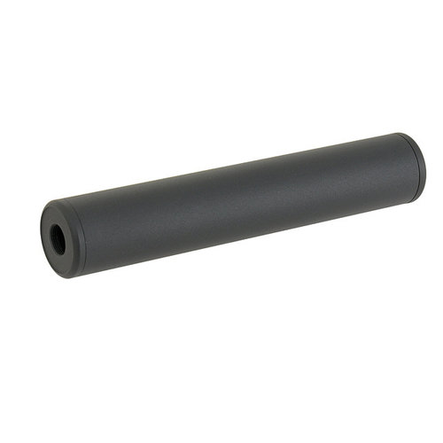 Metal 190x35mm Smooth Style Sound suppressor - Black