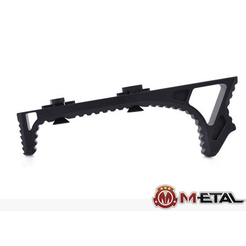 Metal M-lok Link Curved Foregrip Black