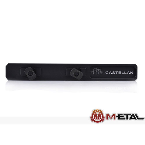 Metal M-lok Link Curved Foregrip Black