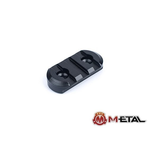 Metal 3-Slot M-LOK CNC Aluminum Rail rounded