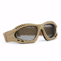Steel Mesh goggles - Dark Earth