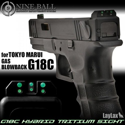 Nine Ball  G18C/G19 HYBRID TRITIUM SIGHT