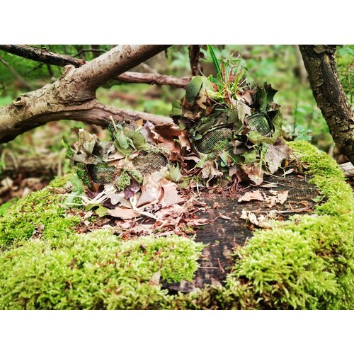 STALKER Ghillie Mask - Taiga (with leaves)