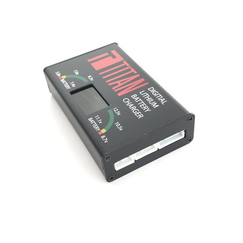 Titan Digital Charger LiPo Li-On UK POWER PLUG