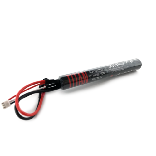 Titan Lithium Ion 3000MaH 7.4V Stick T-Plug - Deans