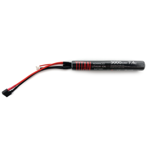 Titan Lithium Ion 3000MaH 7.4V Stick T-Plug - Deans