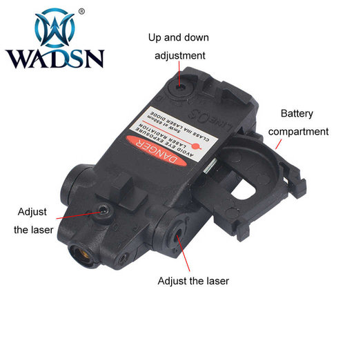WADSN Tactical Low Profile Red Laser Sight For G Series