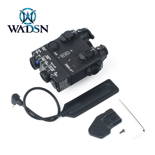 WADSN Tactical PEQ DBAL-A2 Aiming Devices (Green + IR Laser + White Light）