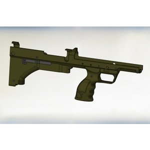 Silverback Silverback SRS Nylon stock (OD Green)