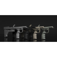 Silverback SRS-A2 Spare Nylon Stock (OD Green) Left Handed