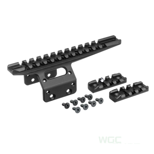 Action Army T10 Front Rail-BK