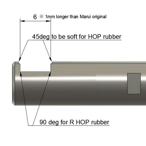 Da Vinci Raizen AEG Inner Barrel 6.05MM - 430MM