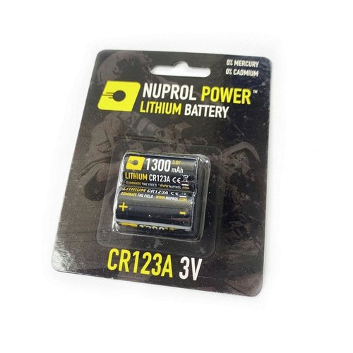 Nuprol CR123a 3v Battery