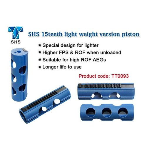 SHS 15 Teeth light weight version piston