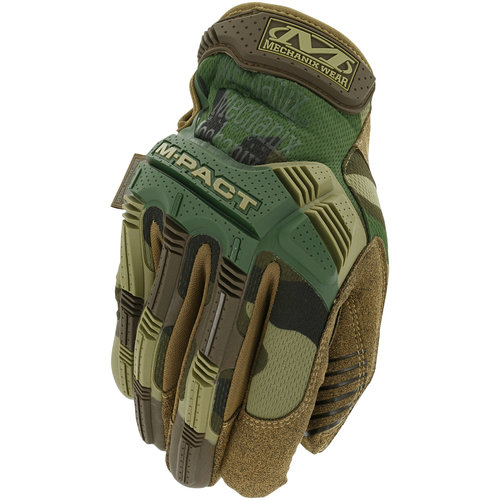 Mechanix Wear Woodland Camo M-PACT Gloves