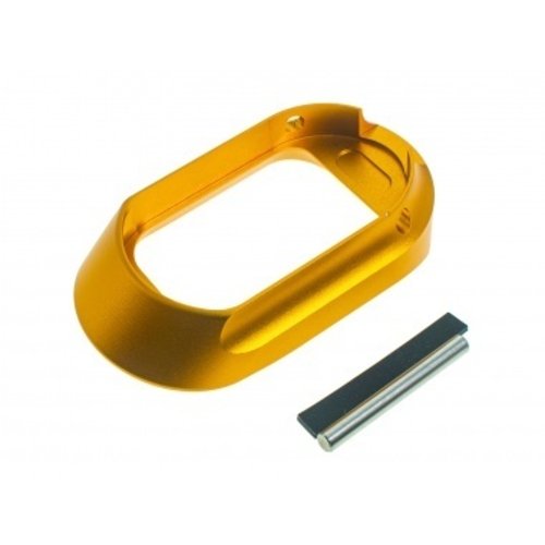 Cow Cow Technology Hi-Capa High Heel Magwell  - Gold Cow Cow Technology Hi-Capa High Heel Magwell  - Gold