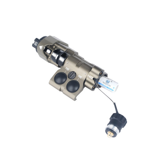 WADSN MAWL-C1 - IR + Green Laser + Dual Remote Switch - DE (Metal Version)