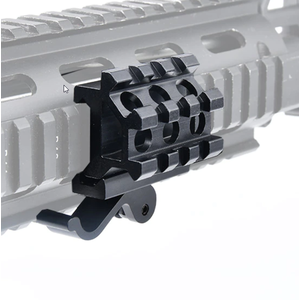 1 Inch Rail Mount Riser with 45° Rail (Quick Detachable)