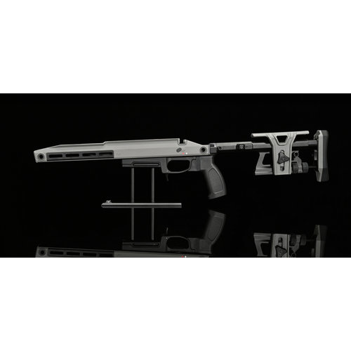 Silverback TAC-41 A - Aluminium Chassis with Foldable Stock - Wolf Grey