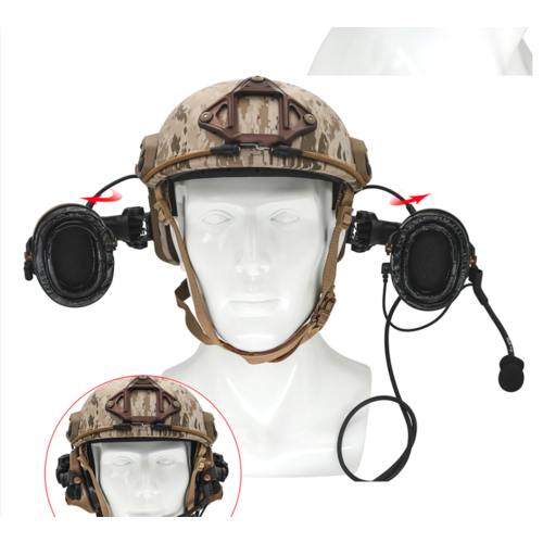 Tac-Sky ARC Helmet Mount Adapter - Black