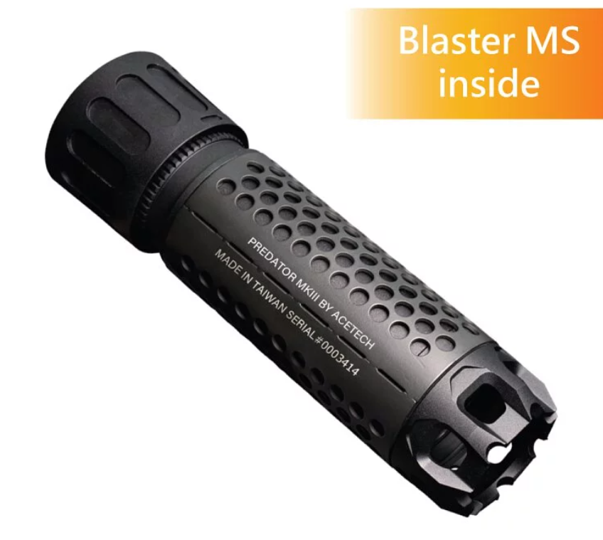 Unité Tracer ACETECH Predator MKII – Effet Lumineux, Détection De Tir, Batterie Li-Ion, IP64, Pour BBs Traçantes, 14mm CCW / 11mm CW