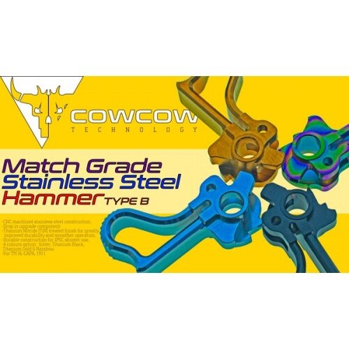 Cow Cow Technology Match Grade Stainless Steel Hammer Type B - Gold