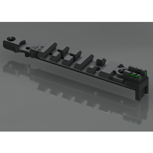 STALKER AAP-01 TDC Rail Mount With Removable Rear Sight