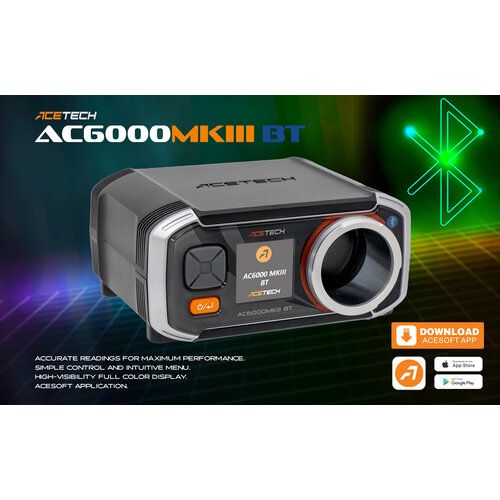 Acetech AC6000 MKIII BT Chronograph Exclusive model ( BlueTooth )