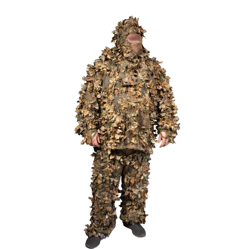 STALKER Brown Oak Leaf Suit
