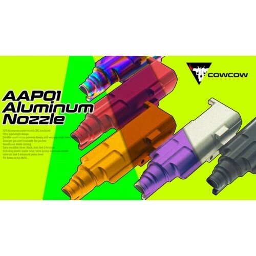 Cow Cow Technology AAP01 Aluminum Nozzle - Rainbow