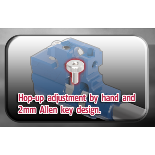 TTI Infinity Marui Spec High-Capa / 1911 One Piece Full CNC TDC Hop Up Chamber Blue TTI Infinity Marui Spec High-Capa / 1911 One Piece Full CNC TDC Hop Up Chamber Blue