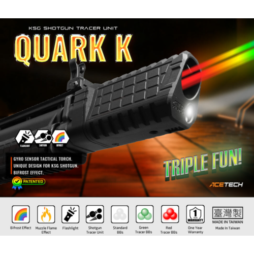 Acetech Quark K Tracer Unit with Bifrost Effect for KSG Shotgun