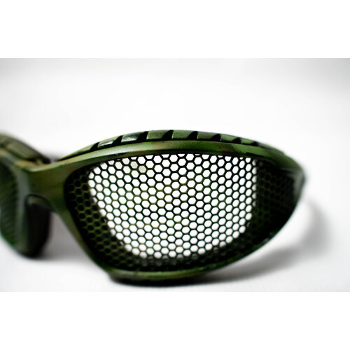 Aka Staten Nudas Mesh Goggles - Green