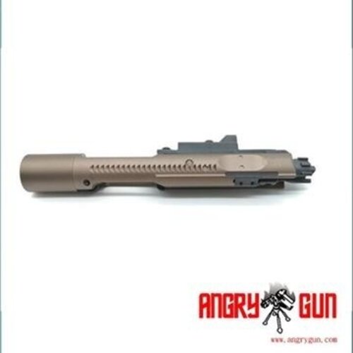 Angrygun Complete MWS High Speed Bolt Carrier with Gen2 MPA Nozzle - FDE Muzzle Power Adjustable