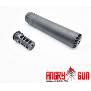 Angrygun Tornado Silencer - AR15/M4/416 Ver. Black