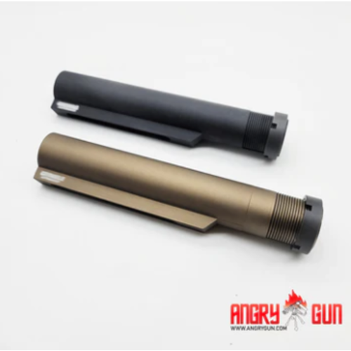 Angrygun G-Style Mil-Spec CNC 6 Position Buffer Tube - MWS - DDC
