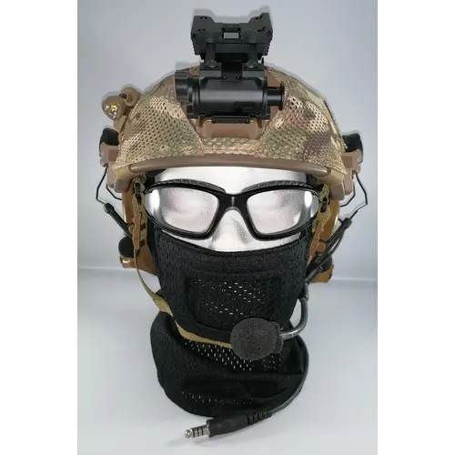 Lonestar Tactical Spec-ops Mesh Mask - LS BLACK