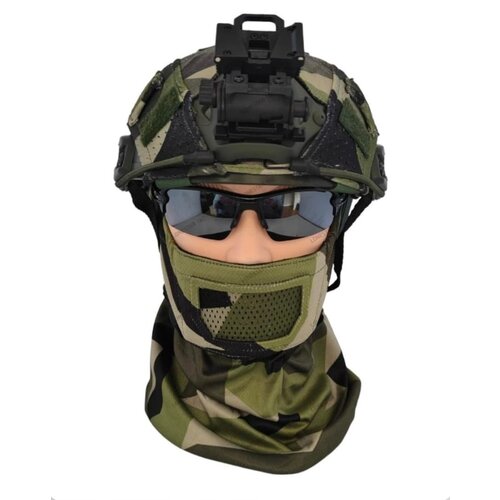 Lonestar Tactical Spec-ops Bravo Mesh Mask - LS M90 CAMO (SWEDISH)