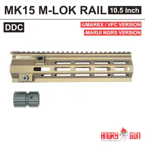 Angrygun HK416 Super Modular Rail M-Lok - 10.5" (Marui NGRS) - DDC